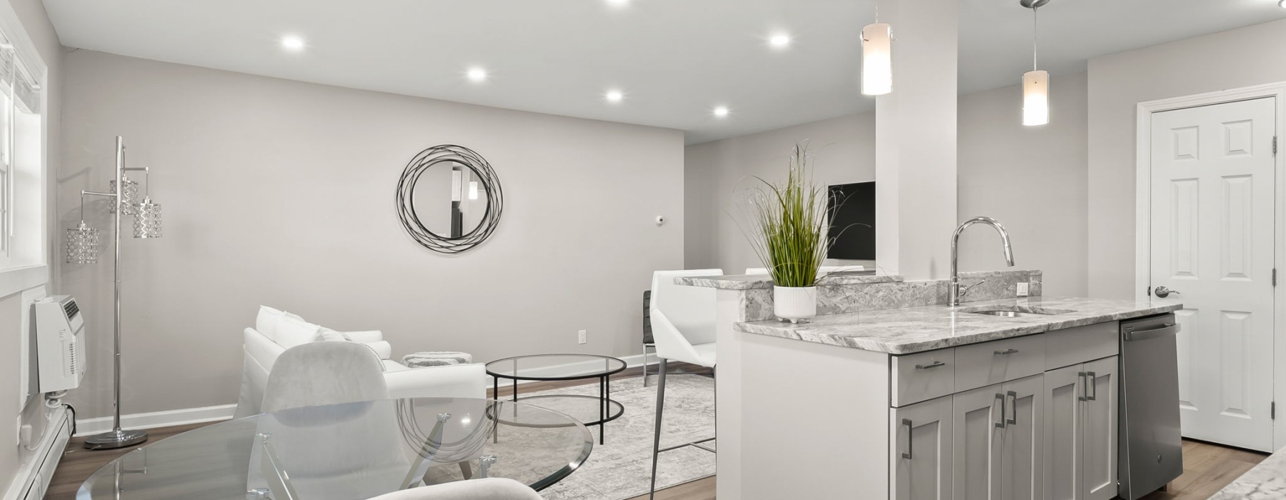 Luxe living spaces