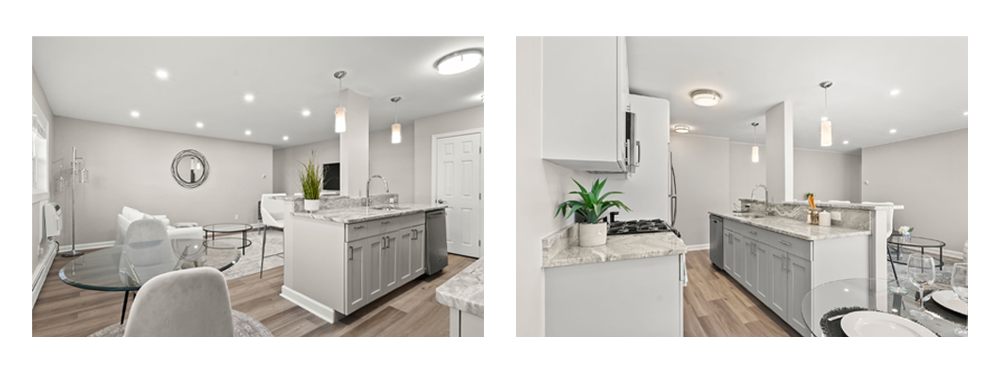 Designed to impress, built to last interior rooms with bright lighting